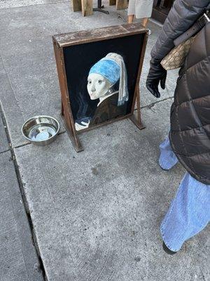 Water bowl out front for your furry family member