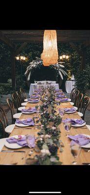 Table - head table design