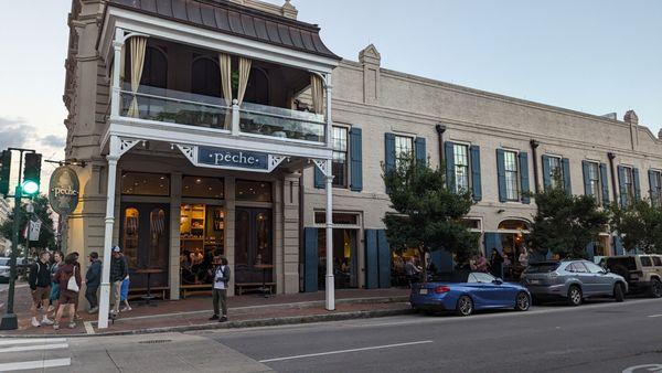 Restaurant exterior