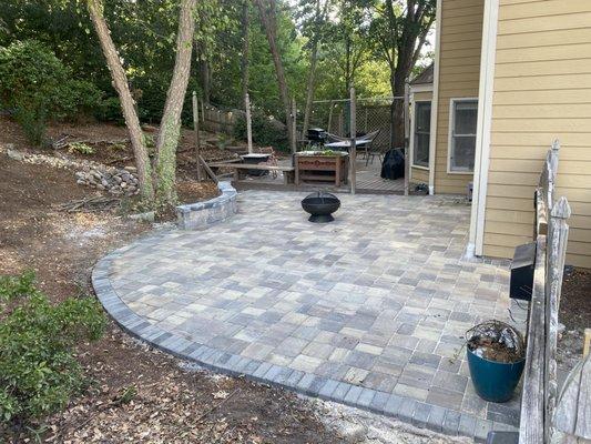 Gorgeous new patio for our backyard!