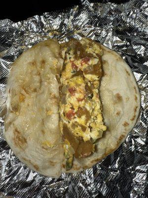 Migas taco