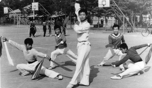 Dr. Tsao and his teammates, Beijing, 1981