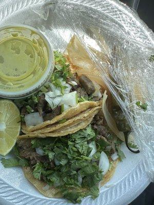 Tacos asada