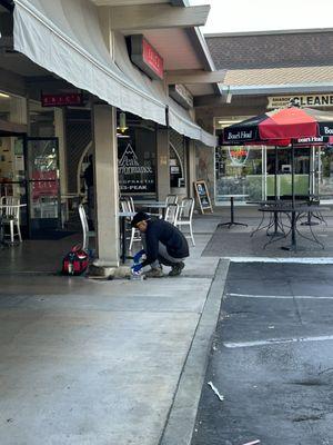 Drywood Termite Treatment in Shopping Center