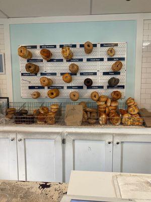 Bagel wall