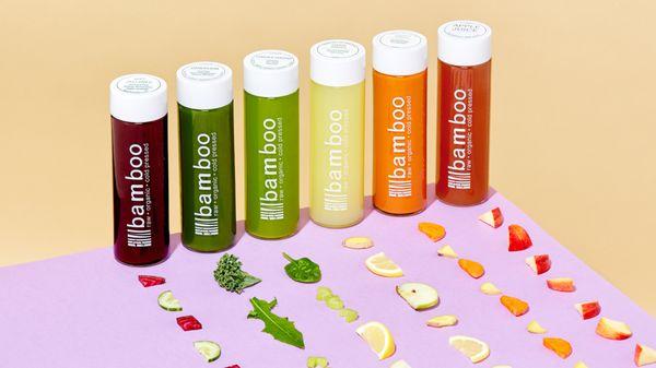 Enjoy all our flavors, packed with nutrients, enzymes, and minerals from the freshest, 100% organic produce.