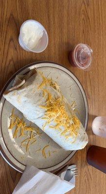 Sausage Breakfast Burrito