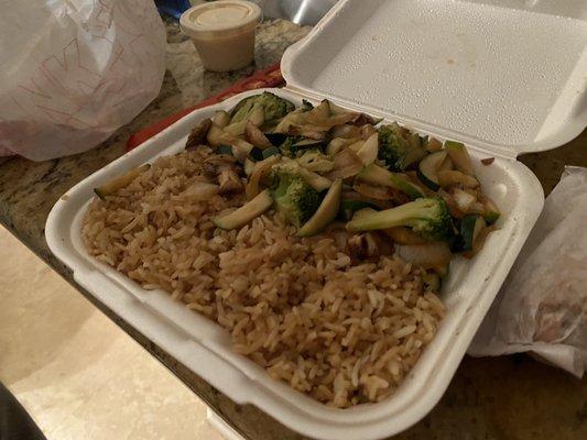 Hibachi vegetables