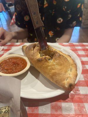 Calzone... delish!