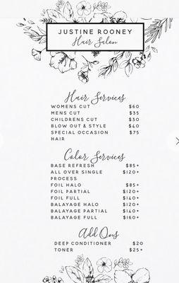 Service Menu