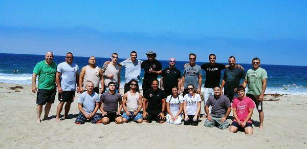 Instructor Training on the beach in Torrance, Ca.!