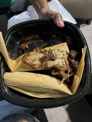 Oxtail Tamales