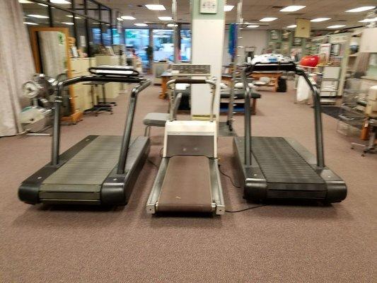 Woodway Treadmills. Very smooth!