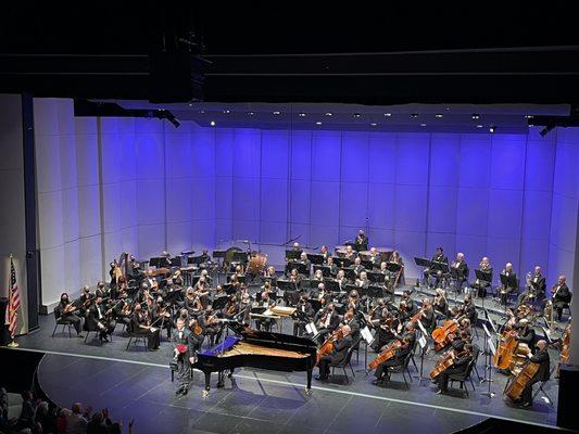 Flowers for a wonderful performance.