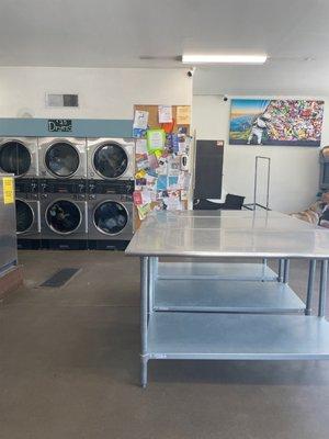 Dryers and folding