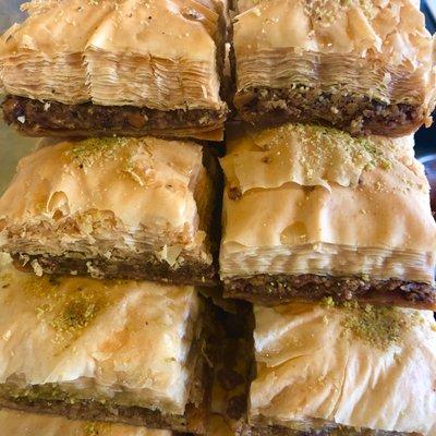 Satisfy your sweet tooth with some delicious baklava!