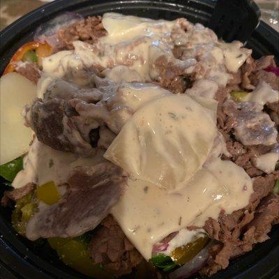 Steak & Cheese bowl