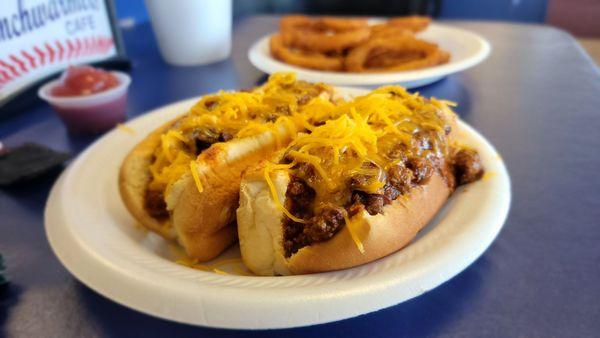 Chili Cheese dogs