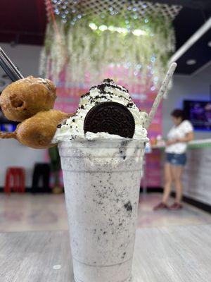 Oreo milkshake