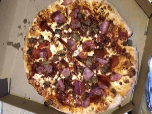 Meat Topper Pizza