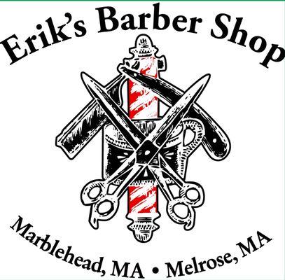 Erik's Barber Shop logo