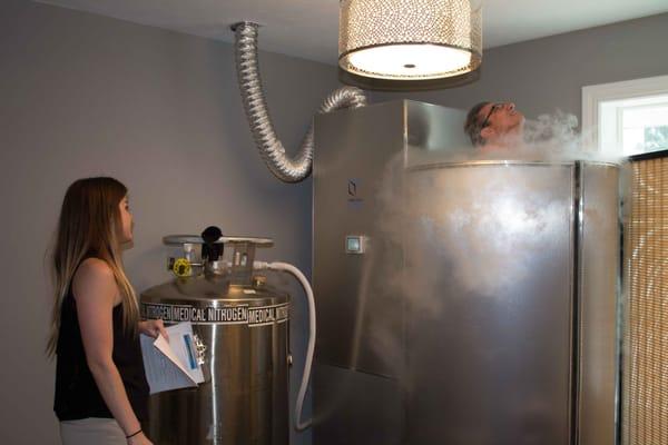 Whole Body Cryotherapy is one of the most cutting edge technologies available to athletes trying to recover from workouts or injuries.