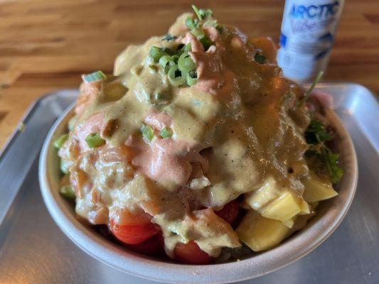 My monster Create Your Own Poke 3 Scoops Bowl