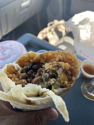 Carne Asada Super Burrito.