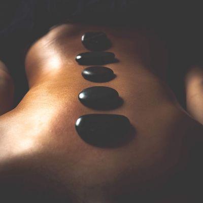 Hot stone massage