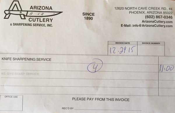 I will not argue whether they are the best or not but they have been in cutlery business since 1890 (see receipt) so there's that.