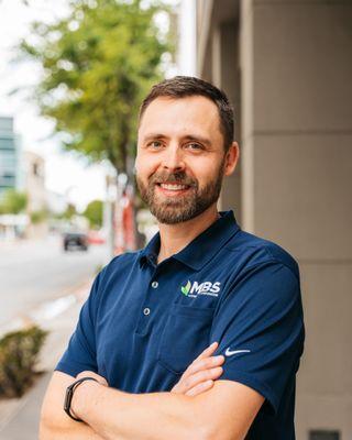 Cassidy Jakovickas, CPA and President of MBS Accountancy, outside our office in downtown Fresno, CA