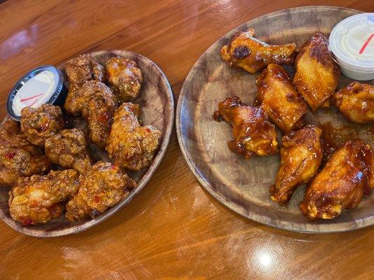 Thai OG and Hooters Daytona Beach Style Wings