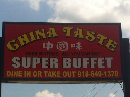 China Taste Super Buffet in Poteau, Oklahoma a tasty place for lunch, dinner, supper or snack time. Great place to greet & meet.