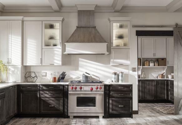 Kitchen cabinets by Medallion sold at our local showroom in Westminster.