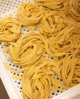 Our fresh handcrafted Linguine