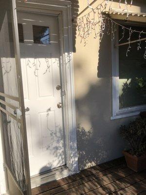 New door - December 2020