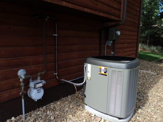 High Efficiency Installation provided by Parkey's.  Lennox System.