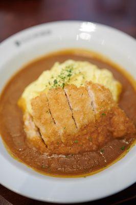 Chicken Cutlet Omelet Curry