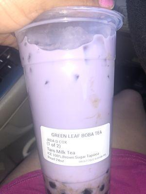 Taro Milk Tea!