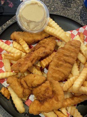 Chicken Tenders and Fries - $10