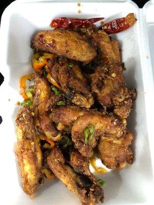 Salt and Pepper Chicken Wings