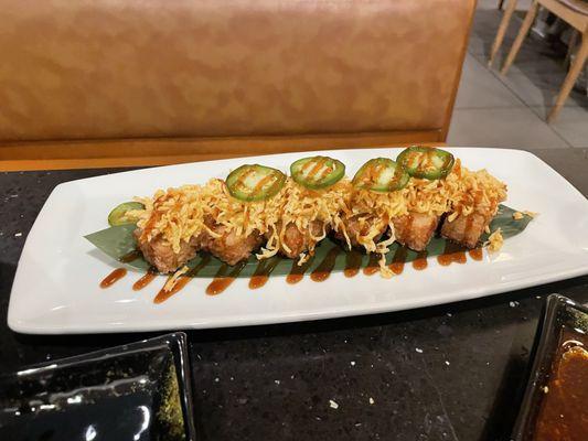 Crispy Rice with Spicy Kani (crab)