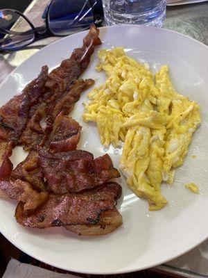 Bacon and eggs