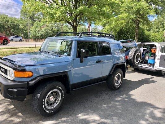 Sapphire package on Toyota FJ