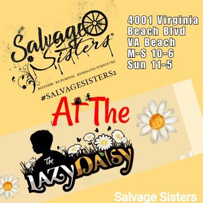 The Lazy Daisy Gift Store with Salvage Sisters and 99 other Vendors for your shopping pleasures.