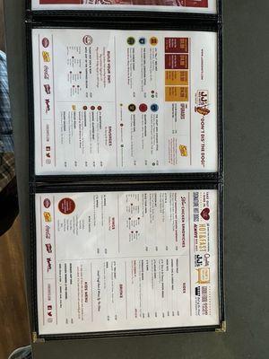 Paper menu