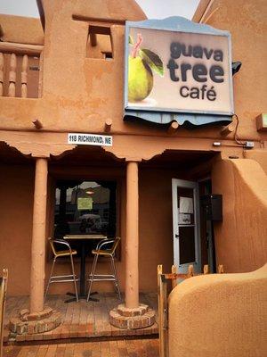 Front of Guava Tree Cafe