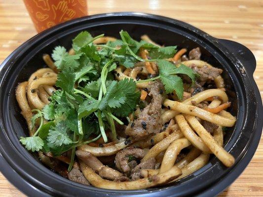 Japanese Pan Noodles with beef