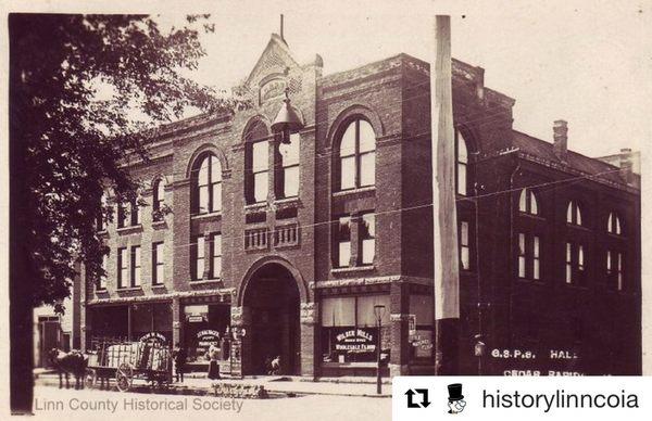 The building we now call Home, circa 1891. CSPS Hall.