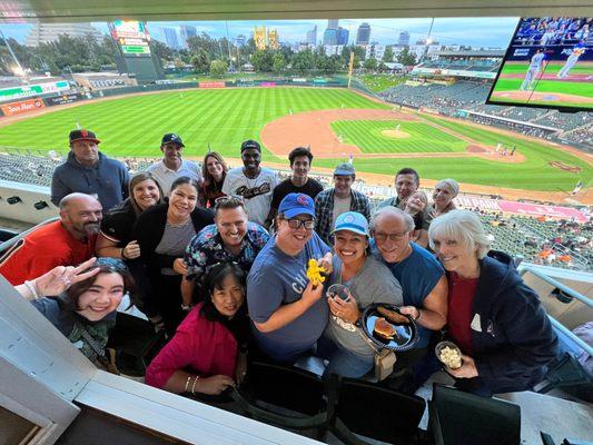 River Cats Game, Team Bonding Night!